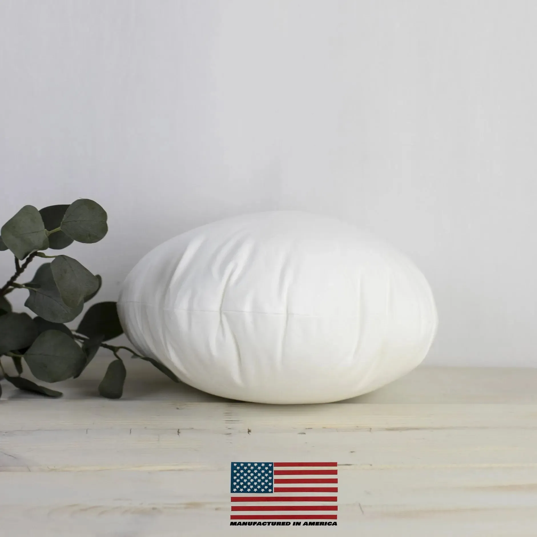 11" | Round Pillows Insert | Indoor Outdoor Hypoallergenic Polyester Pillow Insert | Quality Insert | Round Pillow Form | Round Pillow