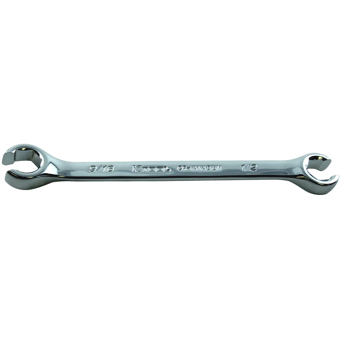 1/2" x 9/16" High Polish Flare Nut Wrench