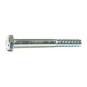 1/4"-20 x 2-1/4" Zinc Grade 2 / A307 Hex Bolts (100 pcs.)