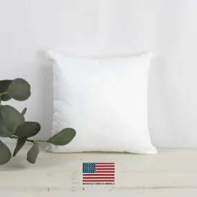 16x16 | Indoor Outdoor Hypoallergenic Polyester Pillow Insert | Quality Insert | Pillow Inners | Throw Pillow Insert | Square Pillow Inserts