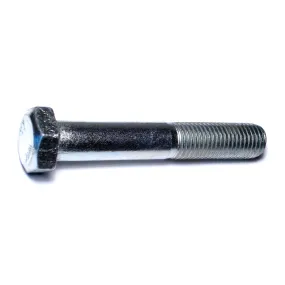 1"-8 x 6" Zinc Grade 2 / A307 Hex Bolts (5 pcs.)