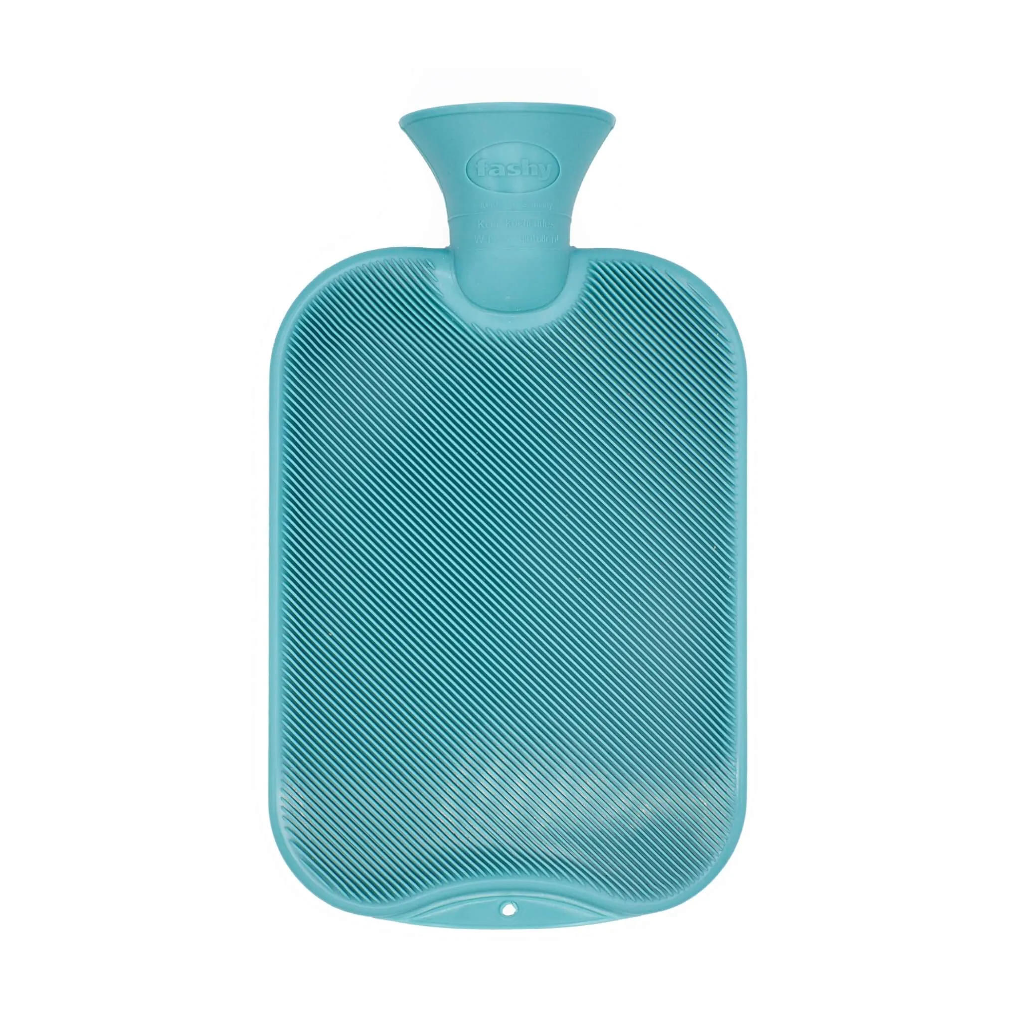 2 Litre Sage Single Ribbed Fashy Hot Water Bottle