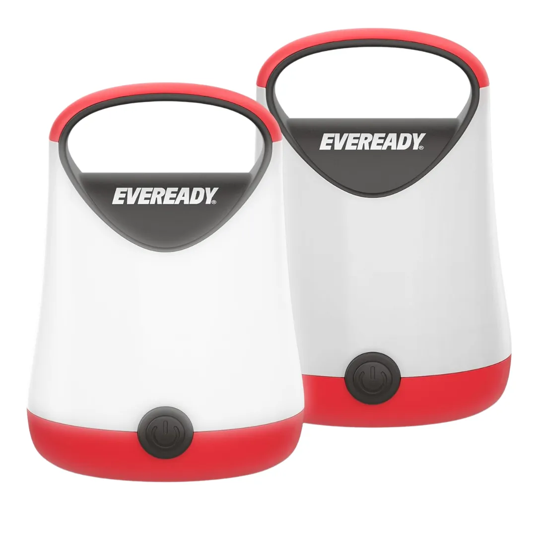 2-Pack Eveready X-250 LED Camping Lantern With Batteries