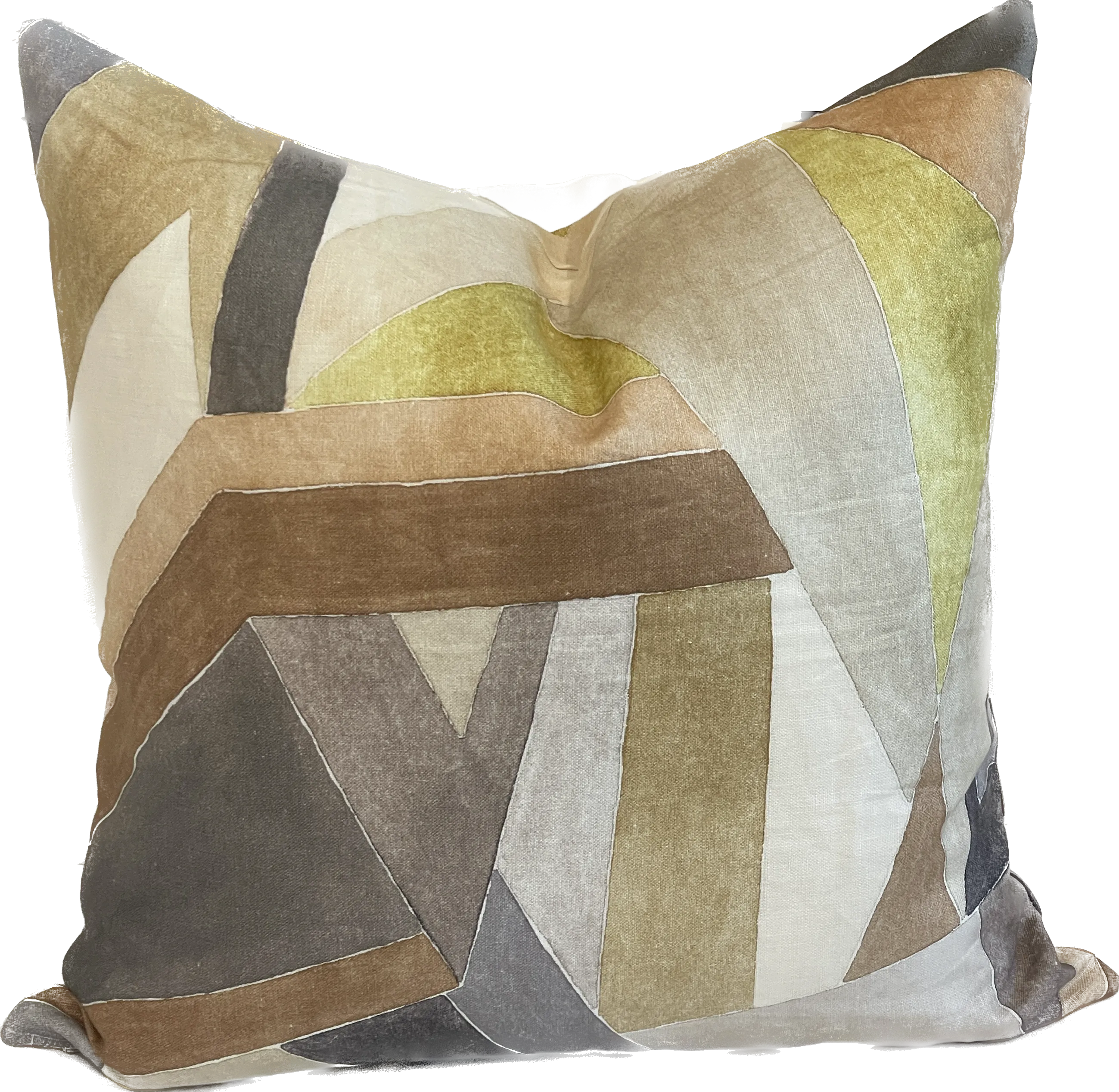 31 Westgate Custom Citron & Stone Pillow