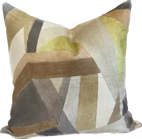 31 Westgate Custom Citron & Stone Pillow