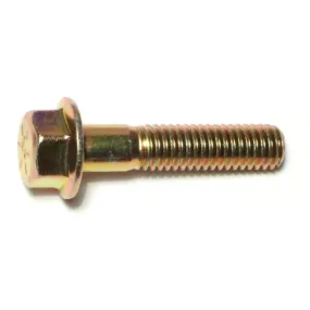 3/8"-16 x 1-3/4" Zinc Grade 8 Hex Washer Head Flange Bolts (4 pcs.)