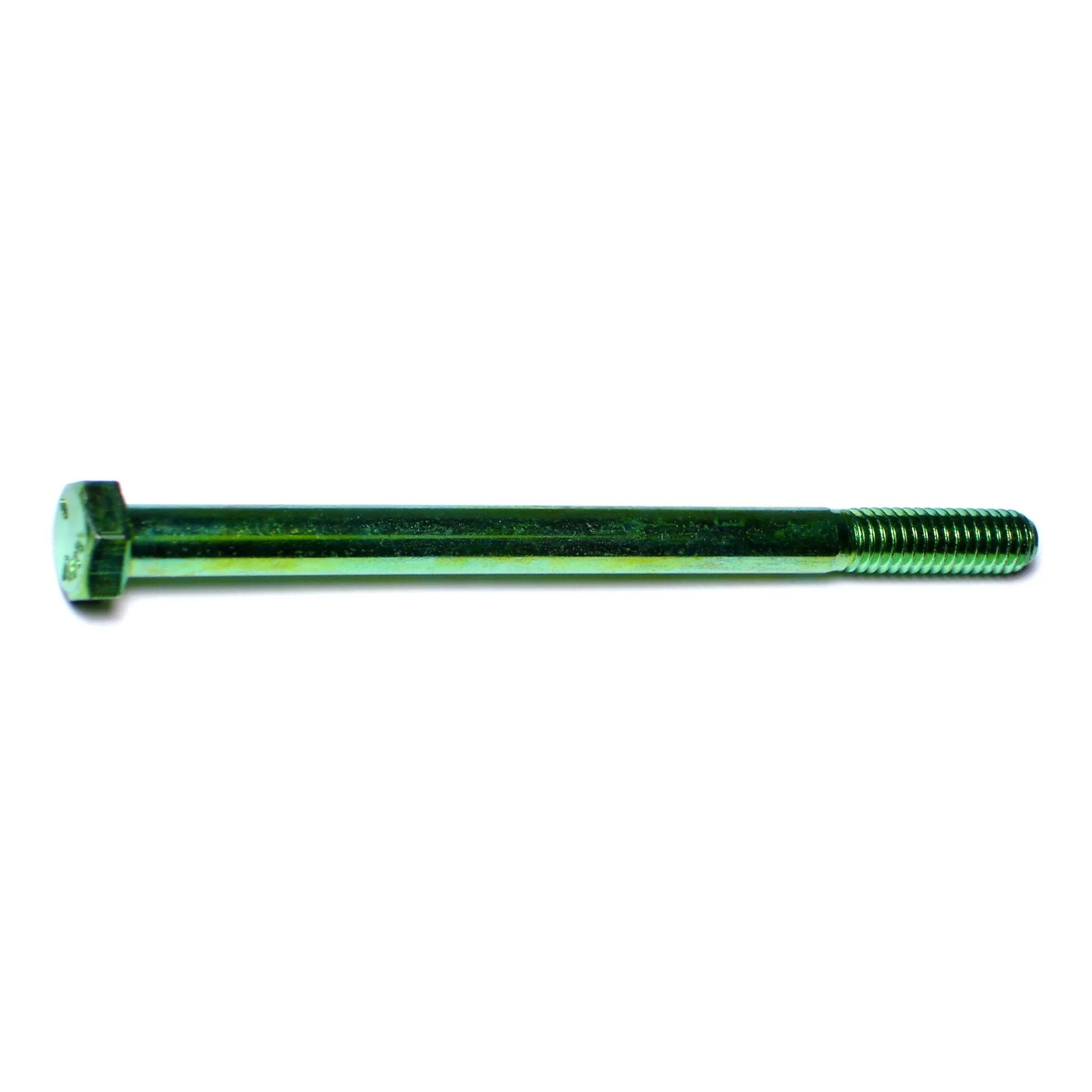 5/16"-18 x 4-1/2" Green Rinsed Zinc Grade 5 Hex Cap Screws (97 pcs.)