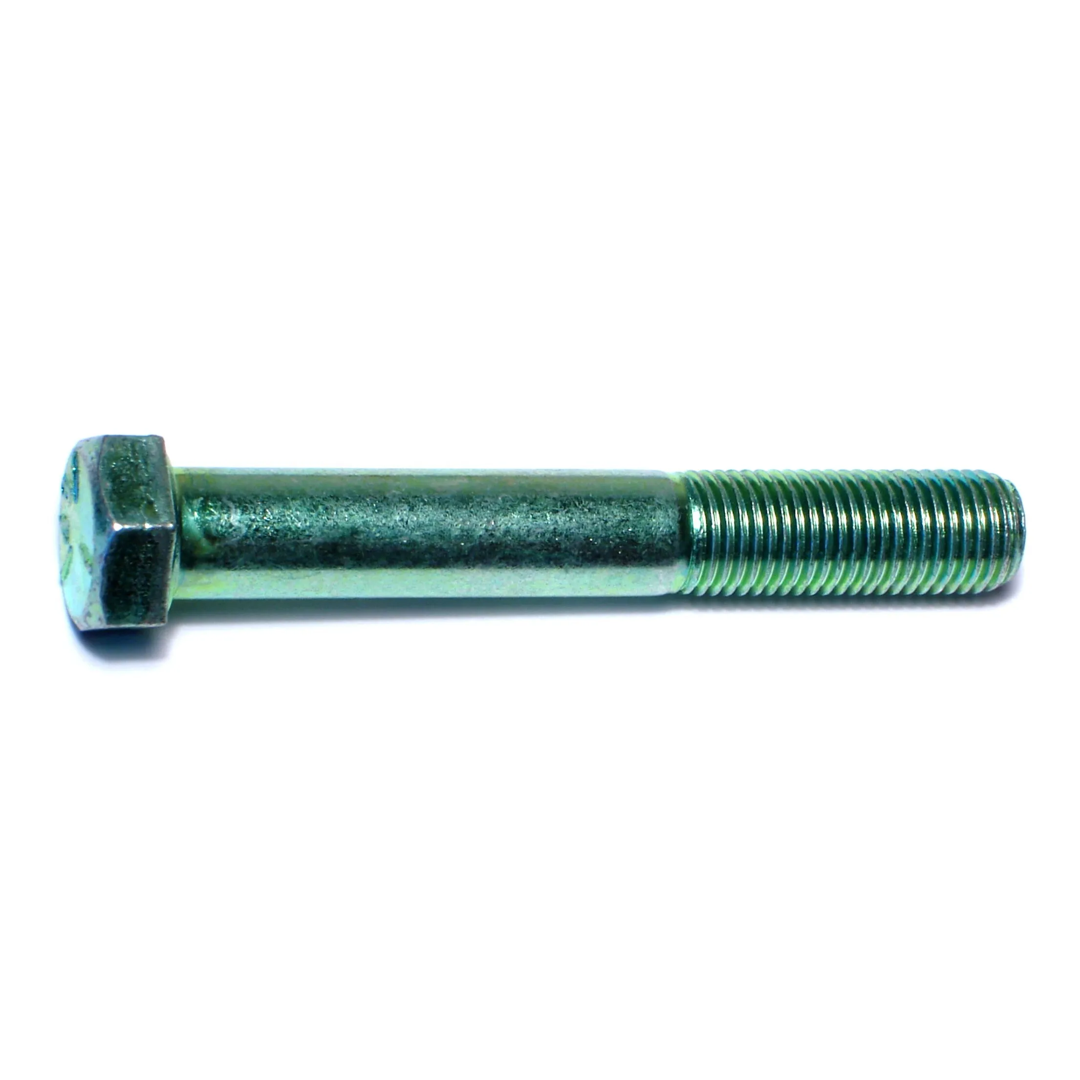 7/16"-20 x 3" Green Rinsed Zinc Grade 5 Hex Cap Screws (36 pcs.)