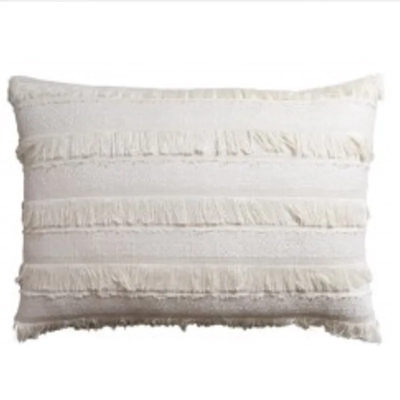 Acadia Ivory Throw Pillow by Ryan Studio