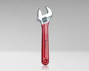 Adjustable Wrench 8" with Extra Wide Jaws