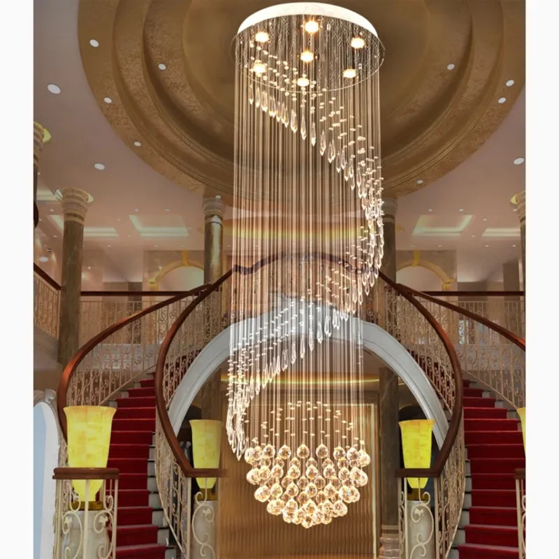 Agrate Brianza | Luxury Elegant Cascading Glass Chandelier