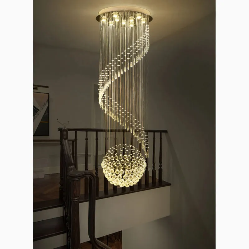 Agrate Brianza | Luxury Elegant Cascading Glass Chandelier