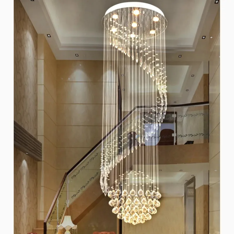 Agrate Brianza | Luxury Elegant Cascading Glass Chandelier