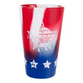 American Flag Silipint Cup