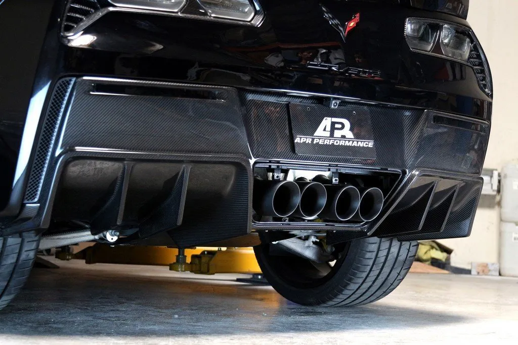 APR Carbon Fiber Rear Diffuser Version II | 2014  Chevrolet Corvette C7 (AB-277029)