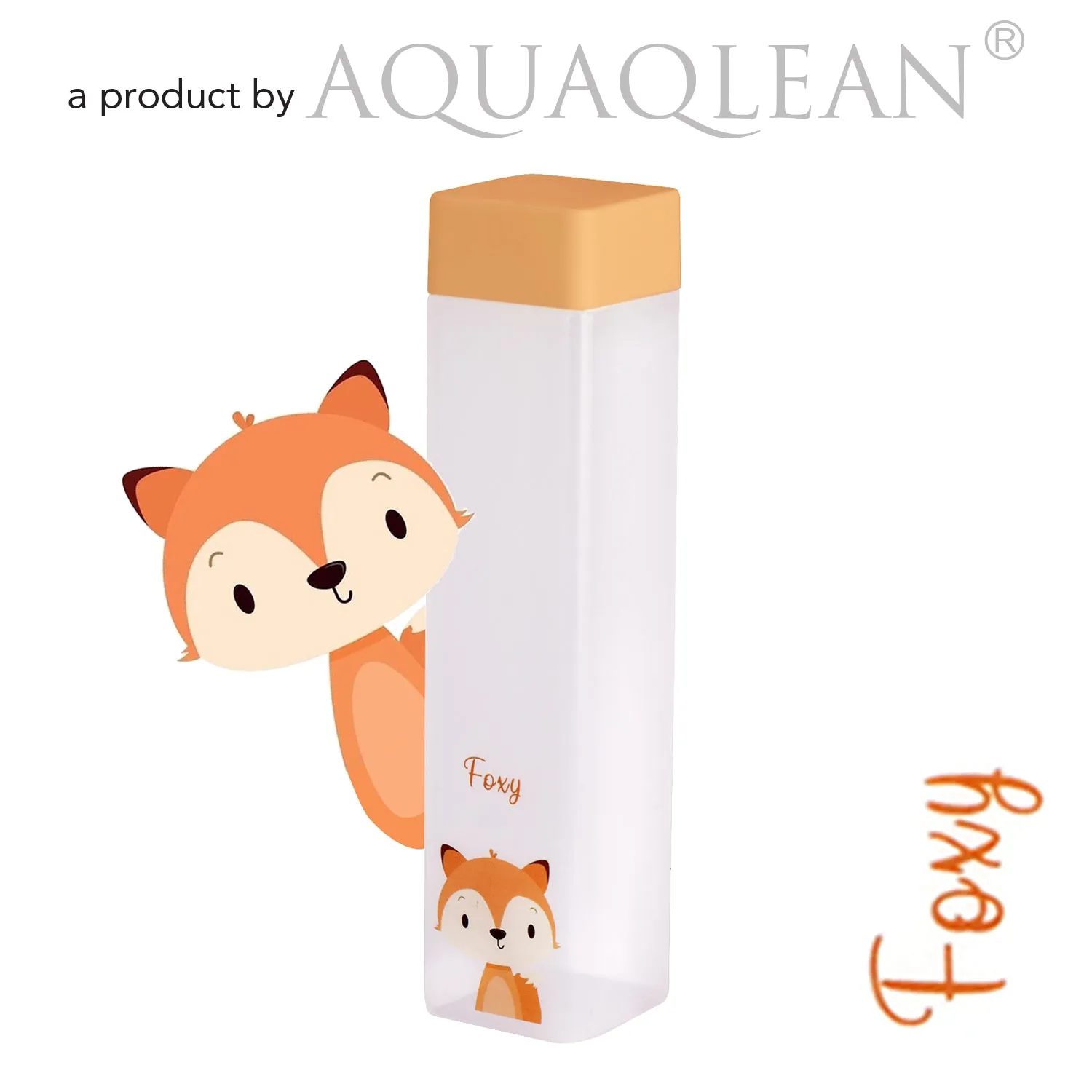 Aquaqlean Frosty 950ml - Choose Your Personality  Kids & School Water Bottle - Curious (Bear) 1 Pcs Pack