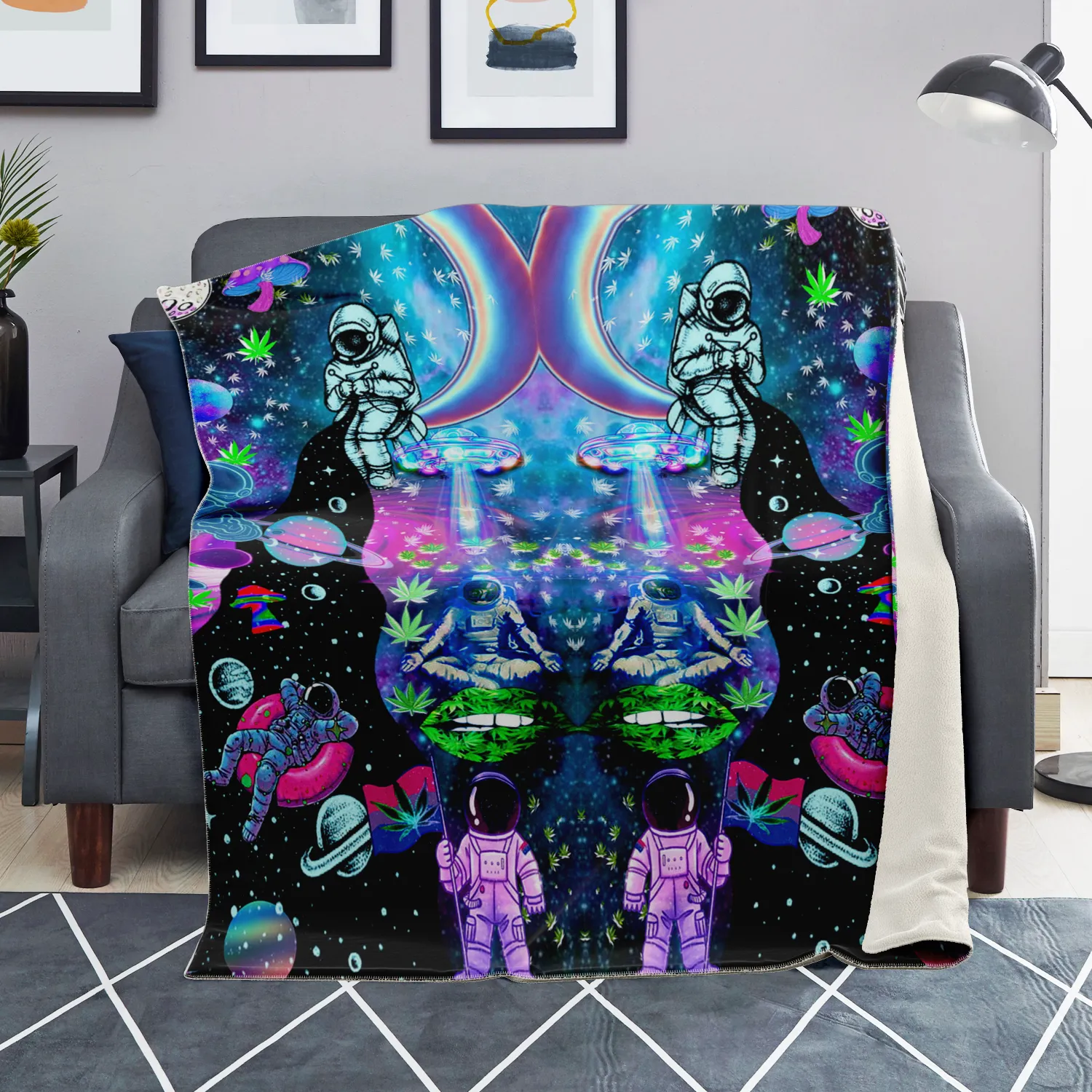 Astro Trippy Blanket