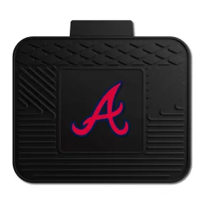 Atlanta Braves Back Seat Car Utility Mat - 14in. x 17in.