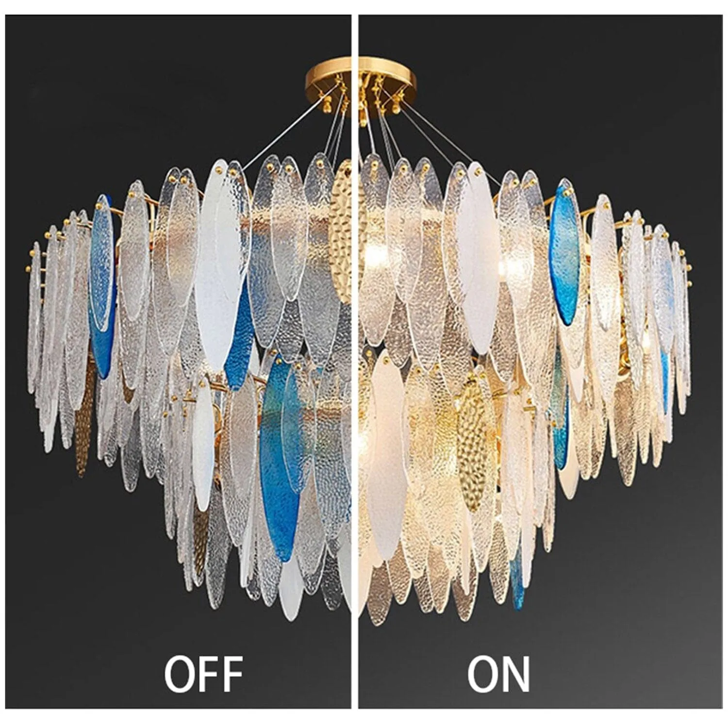 Beach View Double Step Chandelier