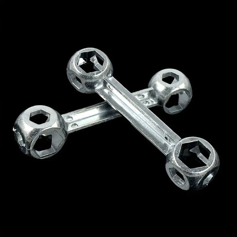 Bike Repair Tool BoneShaped Hex Wrench for MultiHole Maintenance