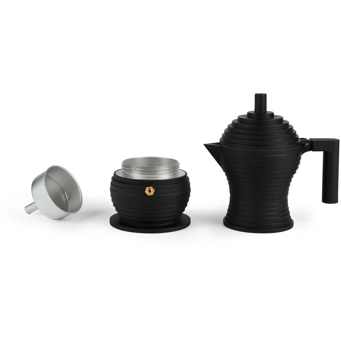 Black Pulcina Espresso Maker