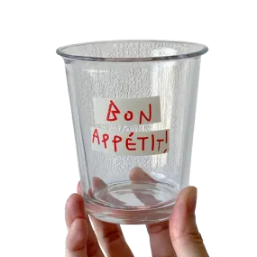 Bon Appétit Glass Cup