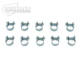 BOOST Products 10 Pack HD Mini Clamps, 10-12mm (5/16 - 15/32") Range