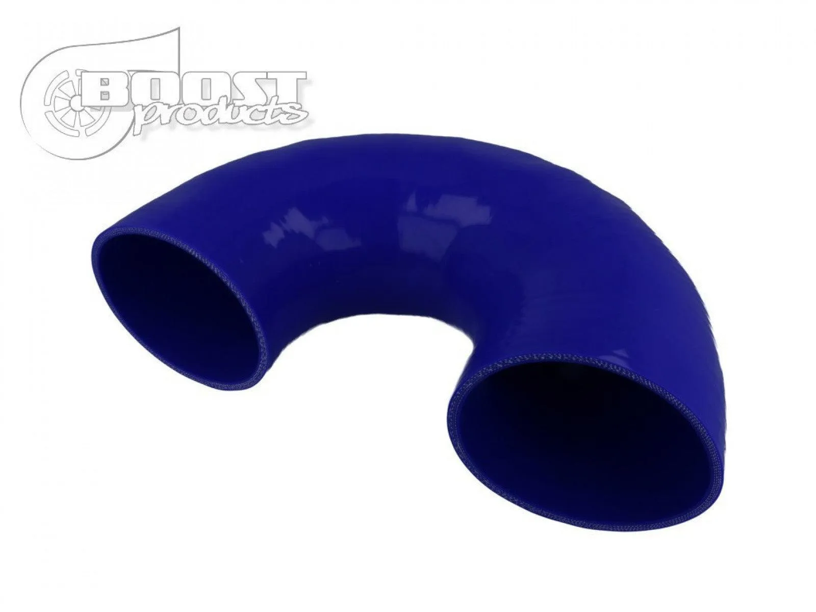 BOOST Products Silicone Elbow 180 Degrees, 70mm (2-3/4") ID, Blue