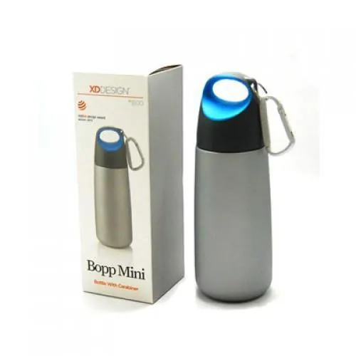 Bopp Mini Stainless Steel Bottle with Carabiner