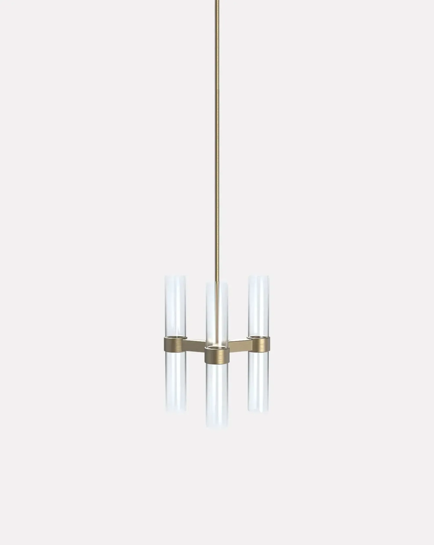 Branch Single Brass Chandelier