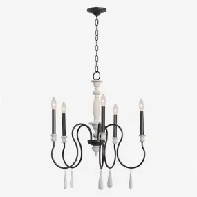 BROWNELL 24.5'' WIDE 5-LIGHT CHANDELIER