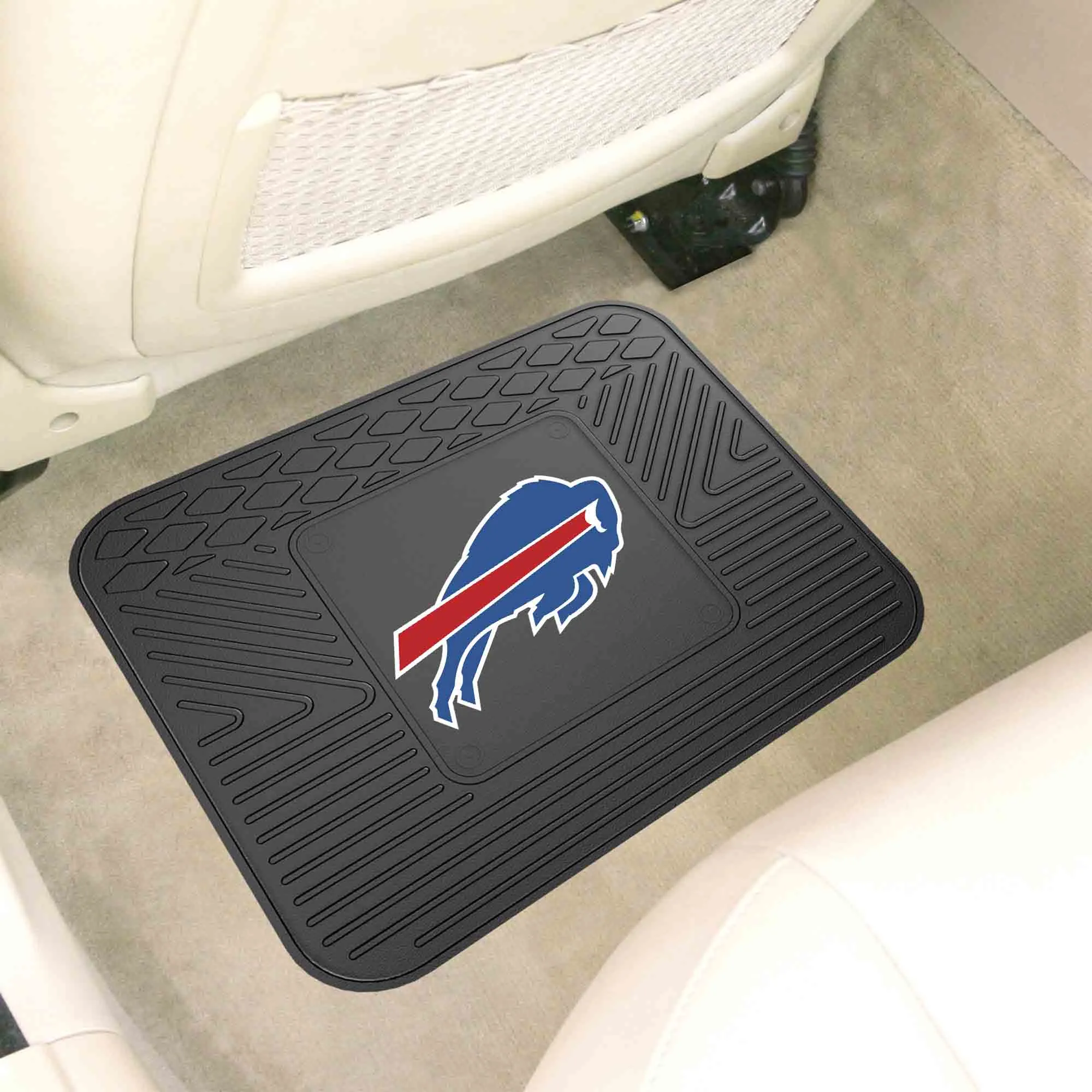 Buffalo Bills Back Seat Car Utility Mat - 14in. x 17in.