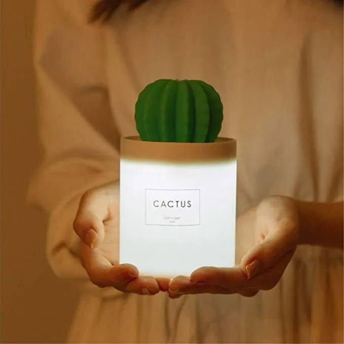 Cactus Humidifier Lamp