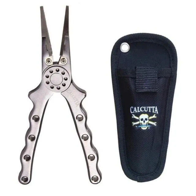 Calcutta 7" Aluminum Pliers with Sheath