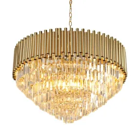 Calliope Clear Crystal Chandelier-