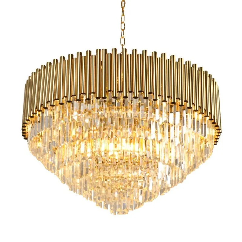 Calliope Clear Crystal Chandelier-