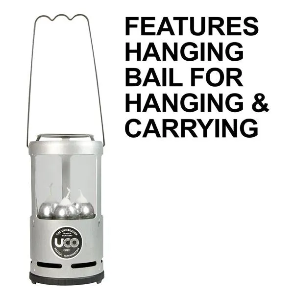 Candlelier Candle Lantern - Aluminum