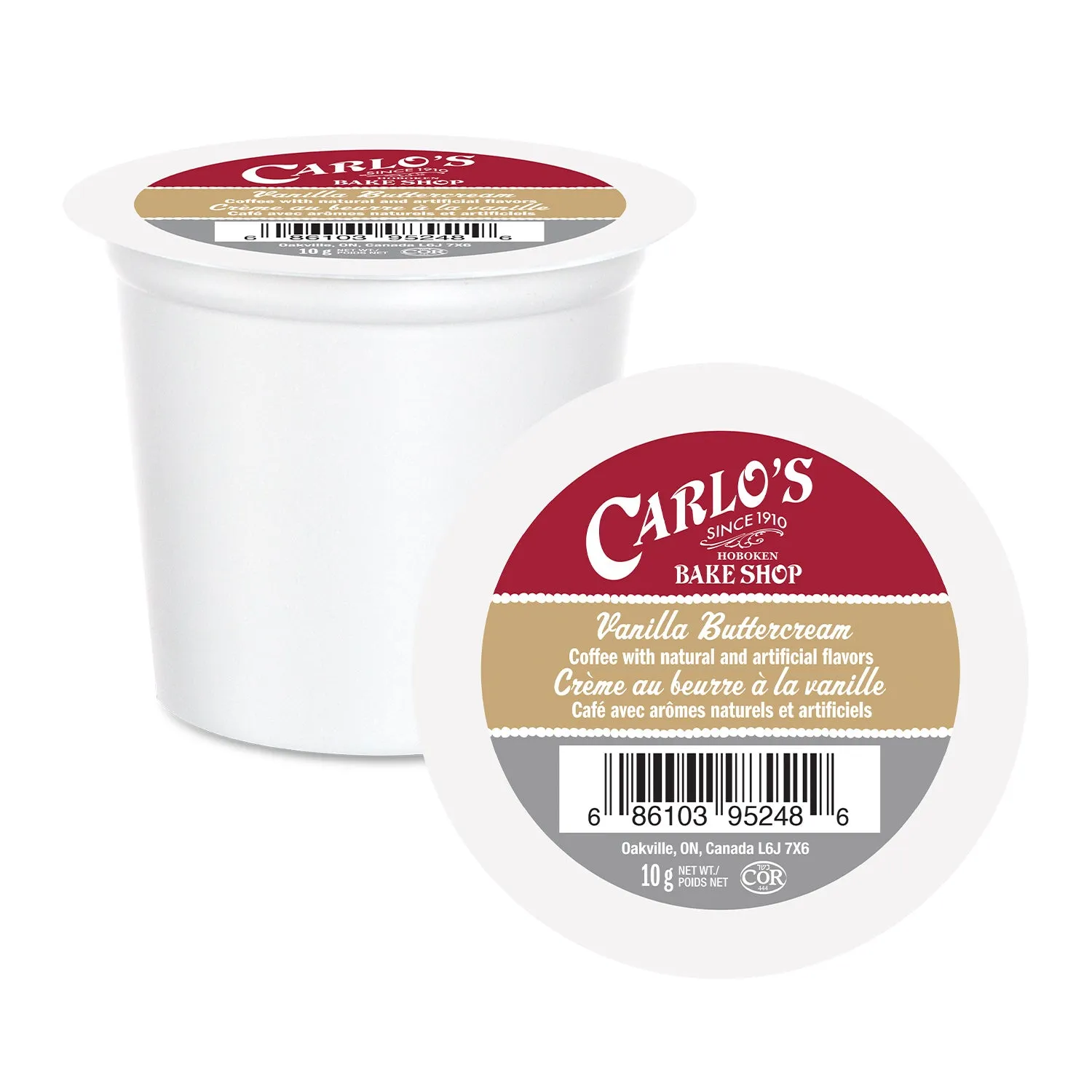 Carlo's Bake Shop Vanilla Buttercream Single Serve Coffee 24 Pack