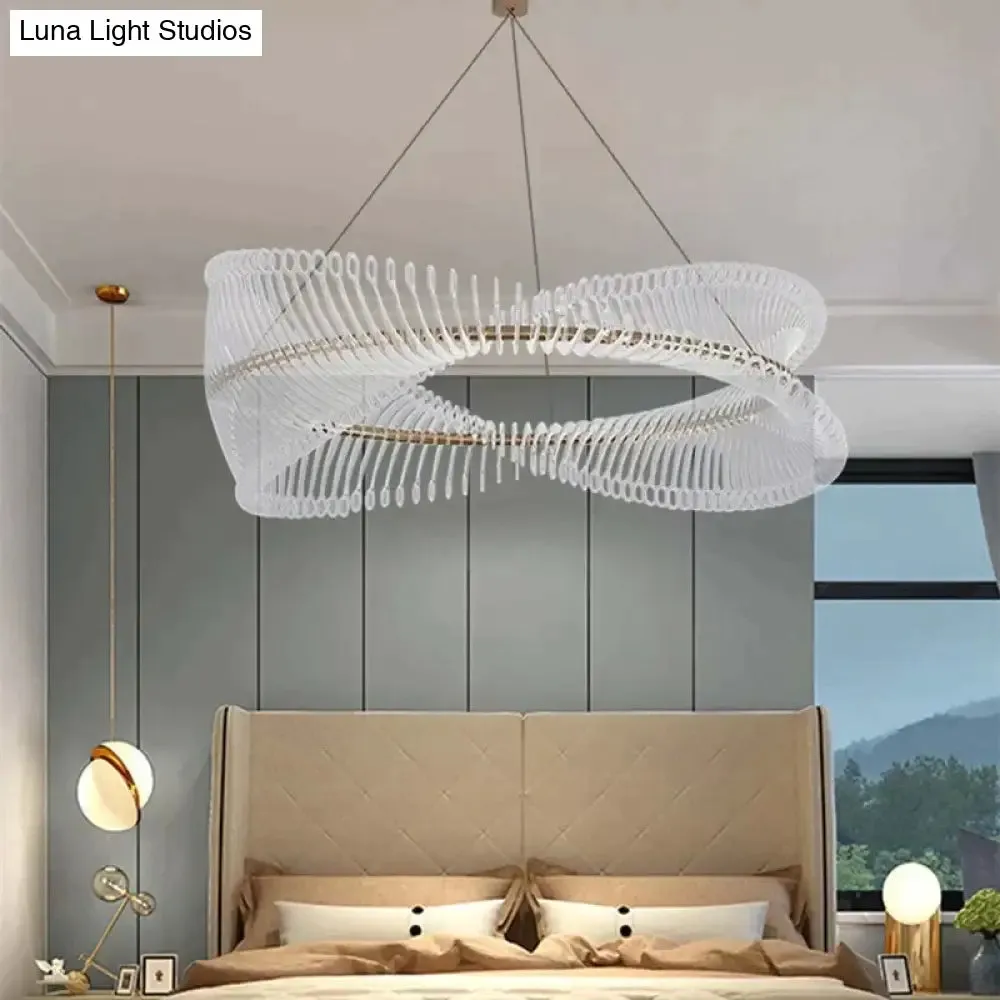 Carrie - Modern Design Gold Round Ceiling Light Chandelier for Bedroom Restaurant Hotel Art Interior