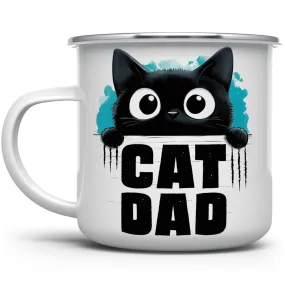 Cat Dad Camp Mug