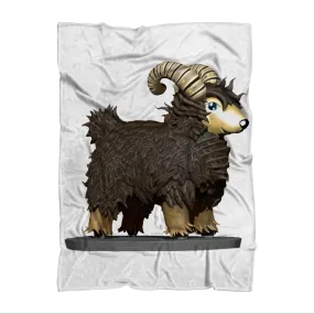 CG Brown Sheep Sublimation Throw Blanket