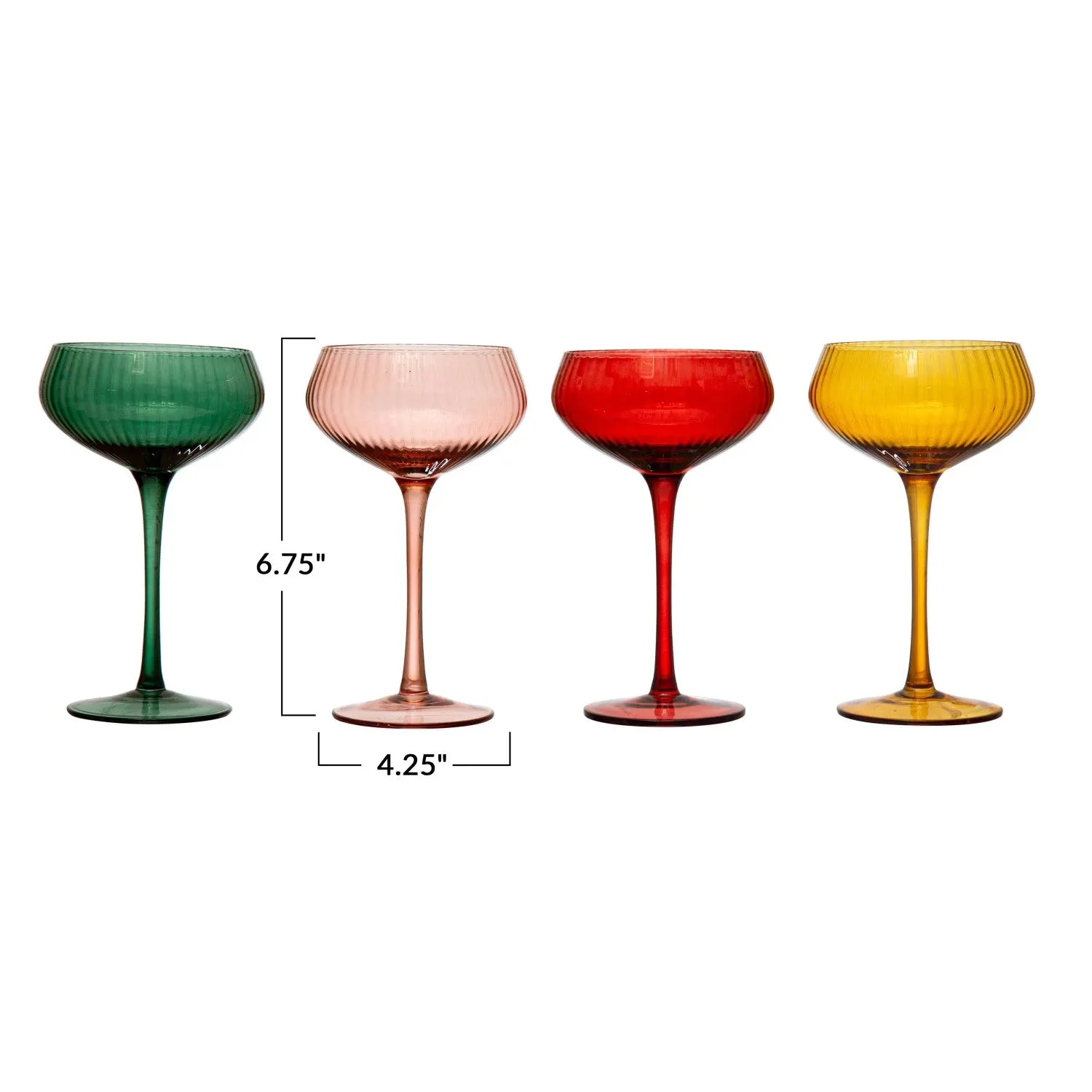 Champagne Glass | Stemmed 4.25"