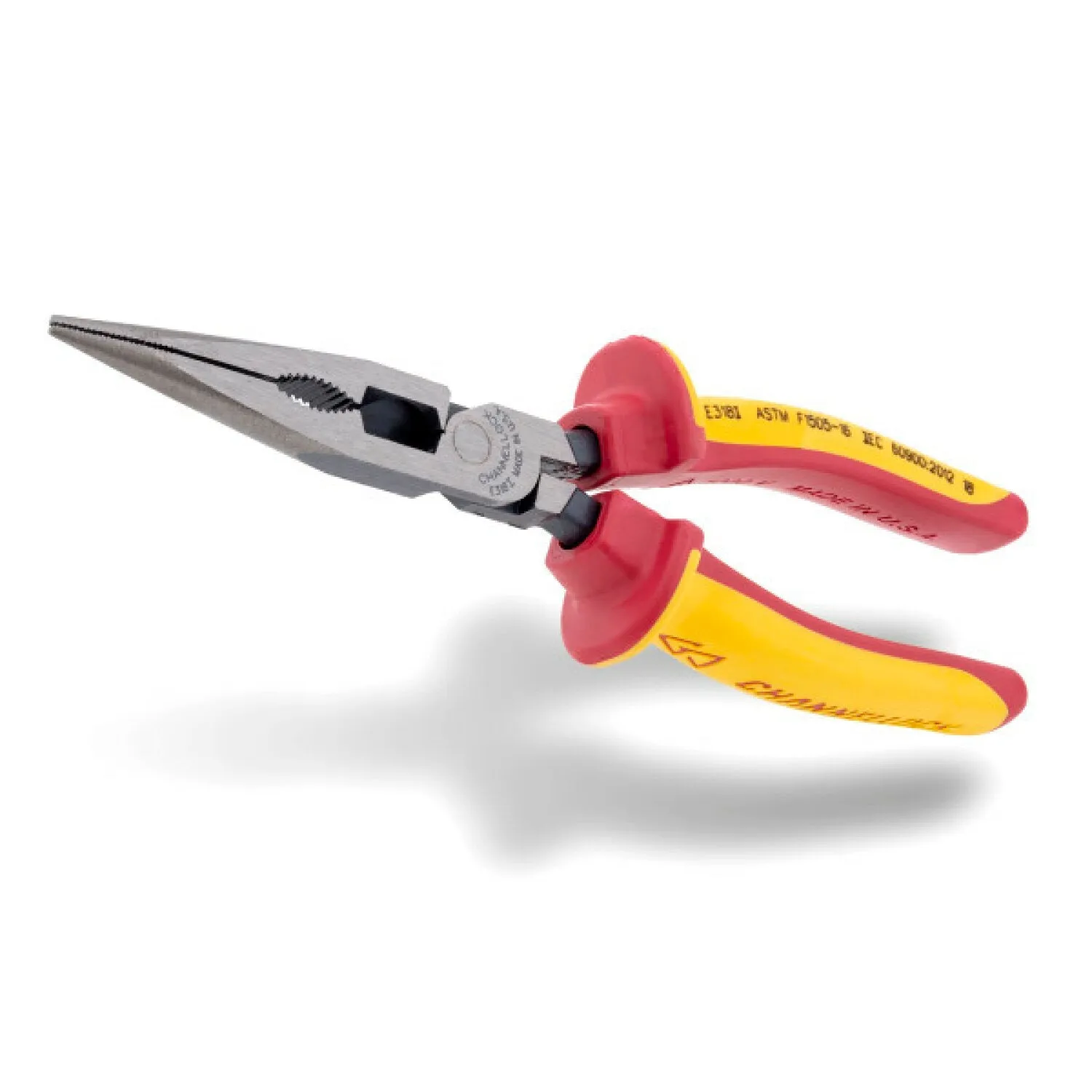 Channellock 318I 8-inch XLT Combination Long Nose Pliers w/ 1000V Insulated Grip