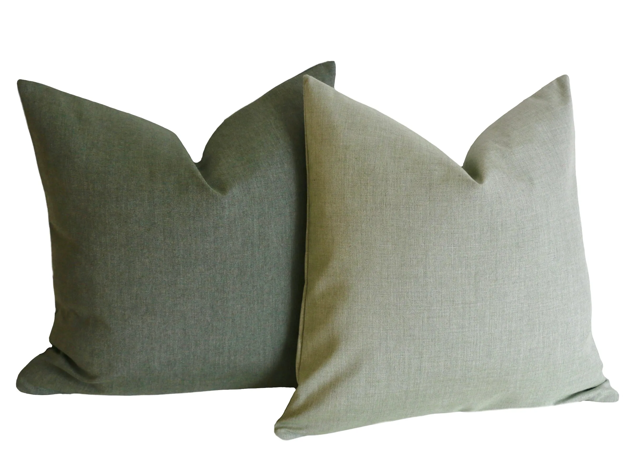 Charcoal Sunbrella Outdoor Pillow cover / Sunbrella Solids