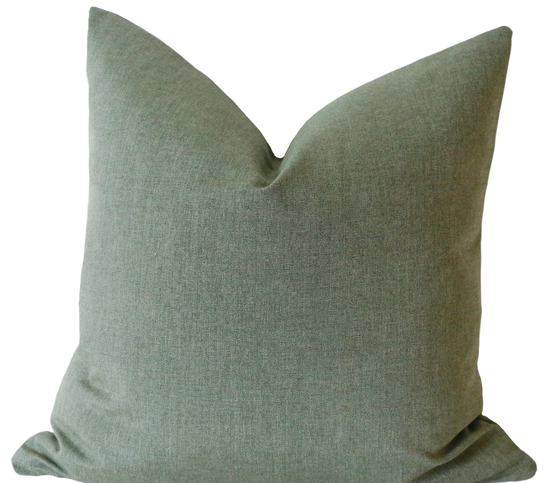 Charcoal Sunbrella Outdoor Pillow cover / Sunbrella Solids