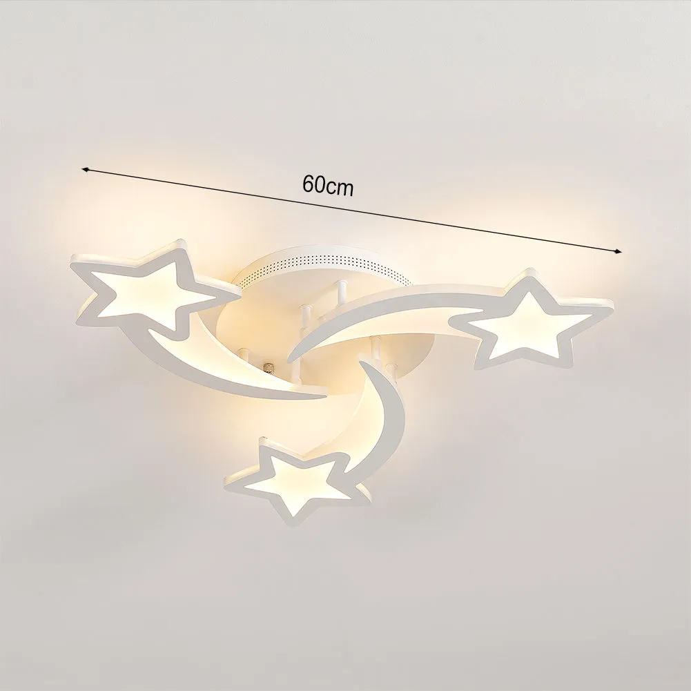 Childlike Shooting Stars LED Energy-efficient Ceiling Light