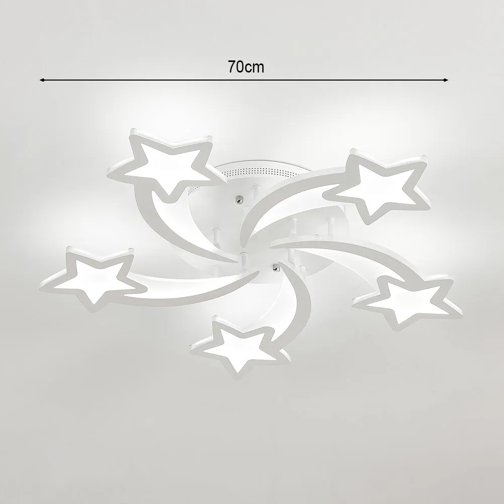 Childlike Shooting Stars LED Energy-efficient Ceiling Light