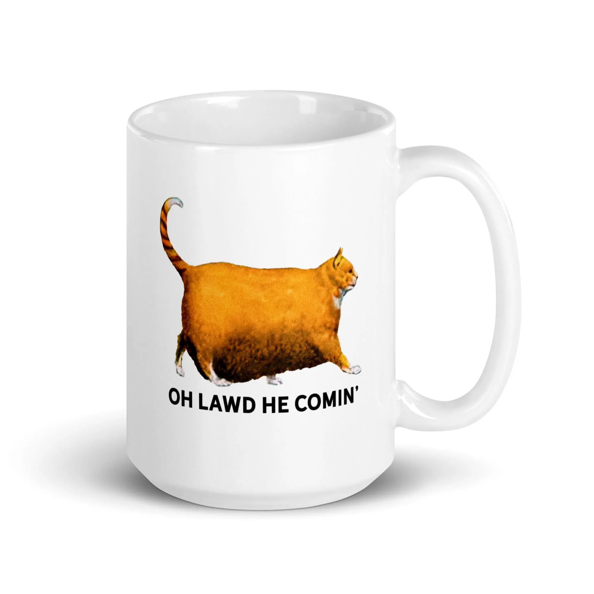 Chonk Oh Lawd He Comin' Mug