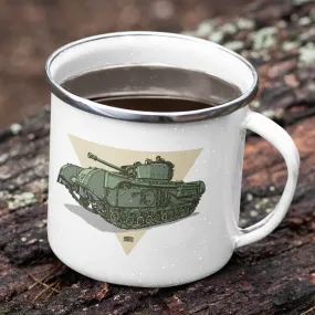 CHURCHILL TANK ENAMEL MUG