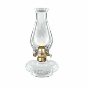 Clear Glass Hurricane Lamp